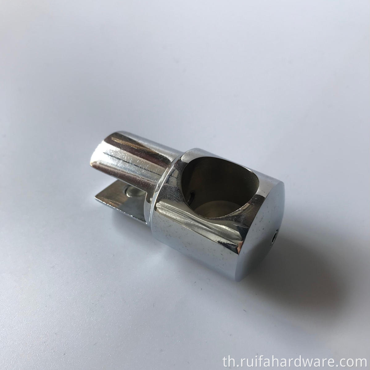 ตัวเชื่อมต่อกระจกประตูห้องอาบน้ำขนาด 25 มม. (2) 25mm Shower Door Tube Connector Glass Clamps (2)
